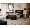 Bed Lamica 90x200 + kovový rám / plynový zdvih / úložný priestor na posteľnú bielizeň Nube 6 Nepoužiteľné 1