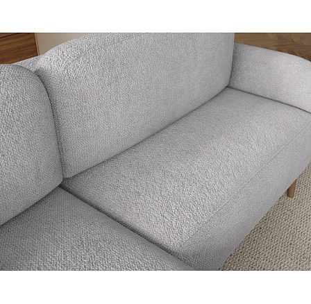 Bawal corner sofa with sleeping function and storage compartment, gray plush, left-hand side Avexin 04 188x100 Left 1 Bawal corner sofa with sleeping function and storage compartment, gray plush, left-hand side Avexin 04 188x100 Left 1