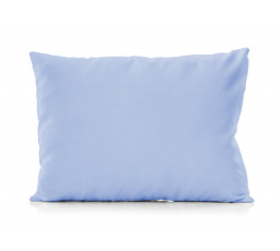Bavlnený poťah na relaxačný vankúš svetlomodrý 55x180