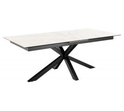 Rozkladací stôl Heaven white Akranes 200/240x100 cm