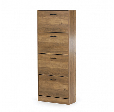Botník, mdf, hnědá, ABO-G1018 ELM Botník, mdf, hnědá, ABO-G1018 ELM