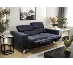 Sofa TOSCANIA II, relax 185 cm - modrá