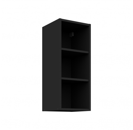 Horná skrinka - 30 G-72 OTW, Čierna matná