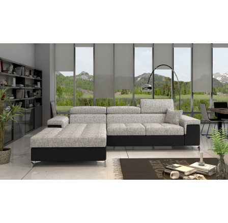 Rohová sedacia súprava RICARDO, Berlin 01/Soft 11, ľavá