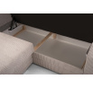 Rohová sedacia súprava Alvin P Lincoln 90 sivá
