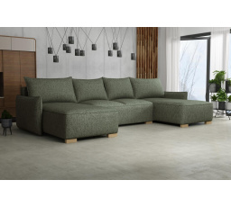 Pohovka Forest U zelená