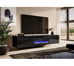 TV komoda SLIDE 200 K, čierna