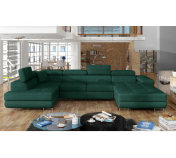 Sedacia súprava v tvare U RODRIGO, Kronos 19 ľavá