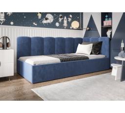 Posteľ SIMBA - voliteľný odtieň - pravá strana