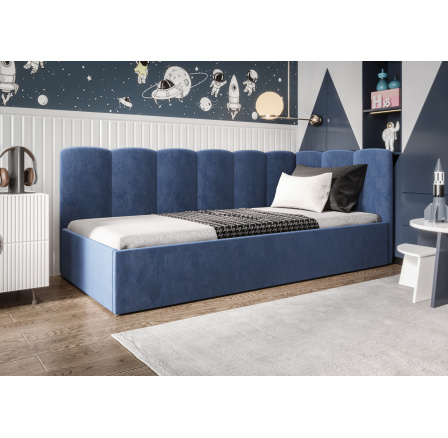 Posteľ SIMBA - voliteľný odtieň - pravá strana