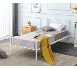 Posteľ Bart 200x90 JG Biela