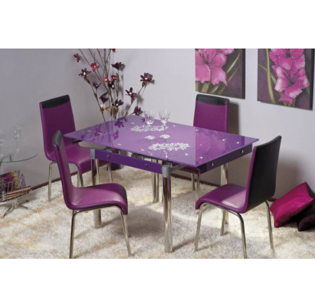 Jedálenský stôl GD-082, fialový