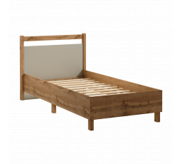 Posteľ INDYGO L90, Dub Wotan/Béžová