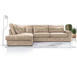 Rohová sedacia súprava Carny L Palladium 3 béžová