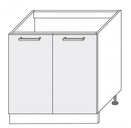 PLATINUM - spodná skrinka 80 cm D8z/80