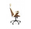 Kancelárske kreslo IGNAZIO, Orech/Krém