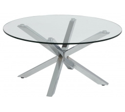 Konferenčný stolík Heaven sklo / chróm