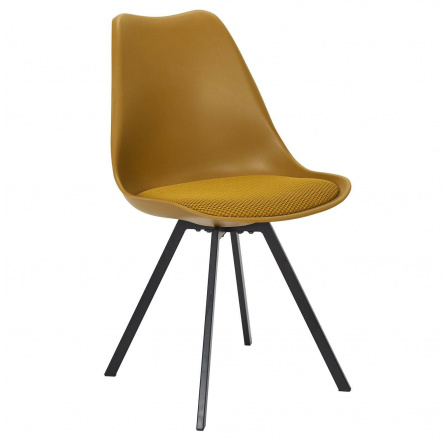 Stolička Atom žltá