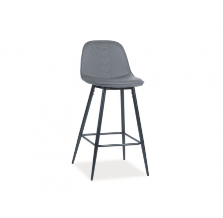 Barová stolička Teo H-1 sivá