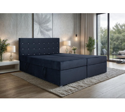 Posteľ Hortenzie 180x200, čierna