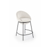 Barová stolička H118, Béžová/Čierna