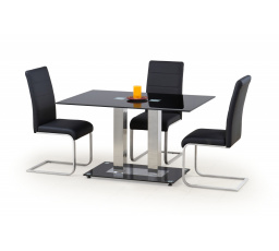 Jedálenský stôl WALTER 2, čierny