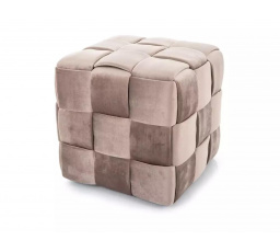 Taburet PUF CASEL, VELVET béžová 251