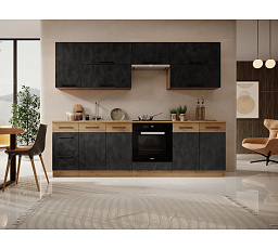 Kuchynský nábytok VIKA 260 Matera + Dub Lancelot