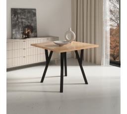 Stôl RODOS 84 Craft Gold+Black