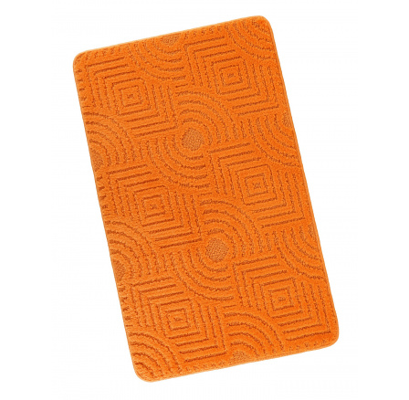 Kúpeľňová predložka 60x100cm Bludisko oranžové Kúpeľňová predložka 60x100cm Bludisko oranžové