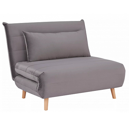 Kreslo SPIKE Velvet, sivé Velvet 139/ buk Kreslo SPIKE Velvet, sivé Velvet 139/ buk