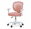 Dětská židle, výškově nastavitelná, růžová síťovina, KA-K1062 PINK
