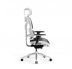 Ergonomické kancelárske herné kreslo Commander Bielo-Čierne