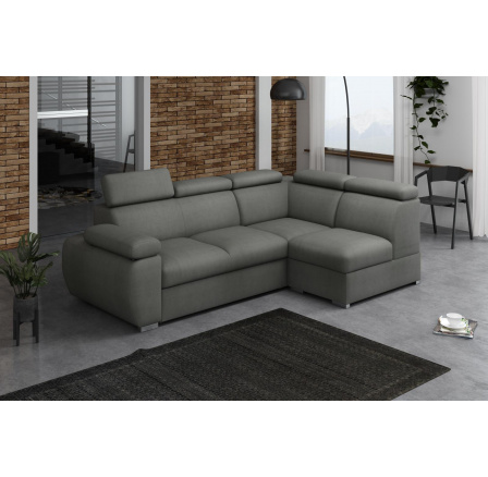Rohová sedacia súprava Bodie VII pravá sivá Rohová sedacia súprava Bodie VII pravá sivá