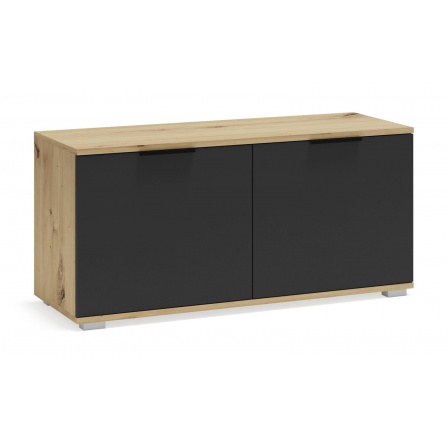 Komoda CLIF ST-100, dub artisan / antracit