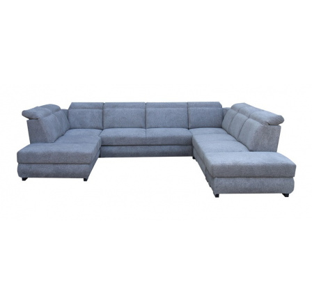 IRYS U - ĽAVÁ sedacia súprava, látka ŠEDÁ Aragon 90 (IRYS OT+R+2F+R+2+taburetka=6balíkov) (FE) (K250) NOVINKA IRYS U - ĽAVÁ sedacia súprava, látka ŠEDÁ Aragon 90 (IRYS OT+R+2F+R+2+taburetka=6balíkov) (FE) (K250) NOVINKA