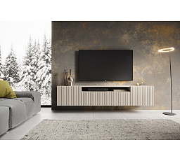 Szafka RTV NOEMI Wisząca Kaszmir+Kaszmir