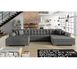 Sedacia súprava v tvare U VENTO, Sawana 05