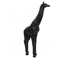 Dekoratívna figúrka Žirafa 40 cm čierna