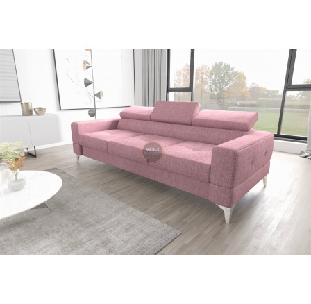 Sofa TOSCANIA III 250 cm - ružová Sofa TOSCANIA III 250 cm - ružová