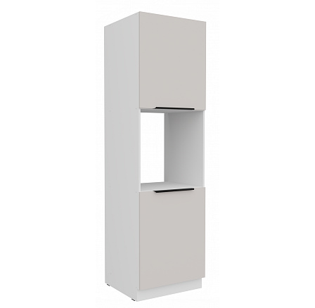 Kuchyňská skříň COMBO - 60 DP-210 2F, Bílá/Kašmír Kuchyňská skříň COMBO - 60 DP-210 2F, Bílá/Kašmír