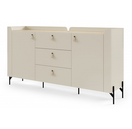 Komoda SALERNO SA-5, Macadamia/Dub Mavelie