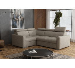 Sedacia súprava Petrit III ľavá Aragon hnedošedá