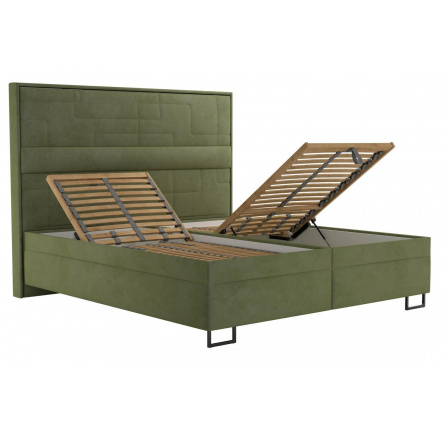 Posteľ Nikki 180x200, zelená