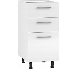 Kuchynská dolná skrinka VENTO D3S-40/82, biela