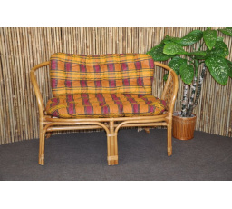 Vankúš na lavičku Bahama okrová