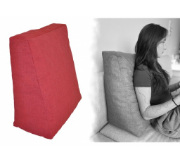 Relaxačný vankúš - bordový melír