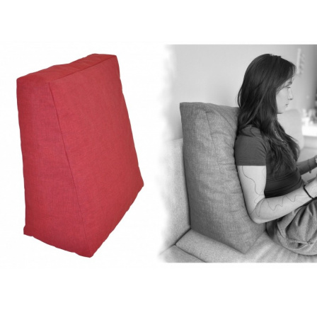 Relaxačný vankúš - bordový melír