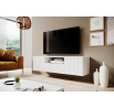 TV komoda Nicole 150, biela / biela matná