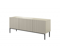 TV komoda Nicole, kašmír / čierne nožičky